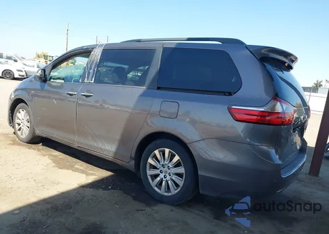 2016 Toyota Sienna Limited 7 Passenger from USA, damaged, VIN 5TDDK3DC4GS137600